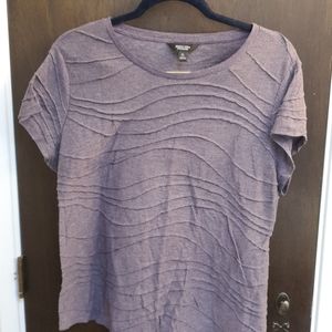 Purple Heather XL Simply Vera top nice
